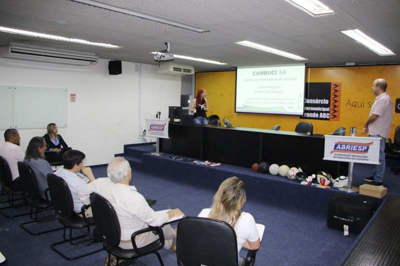 CONSÓRCIO ABC RECEBE ENCONTRO DA ASSOCIAÇÃO BRASILEIRA DA INDÚSTRIA DO ESPORTE
